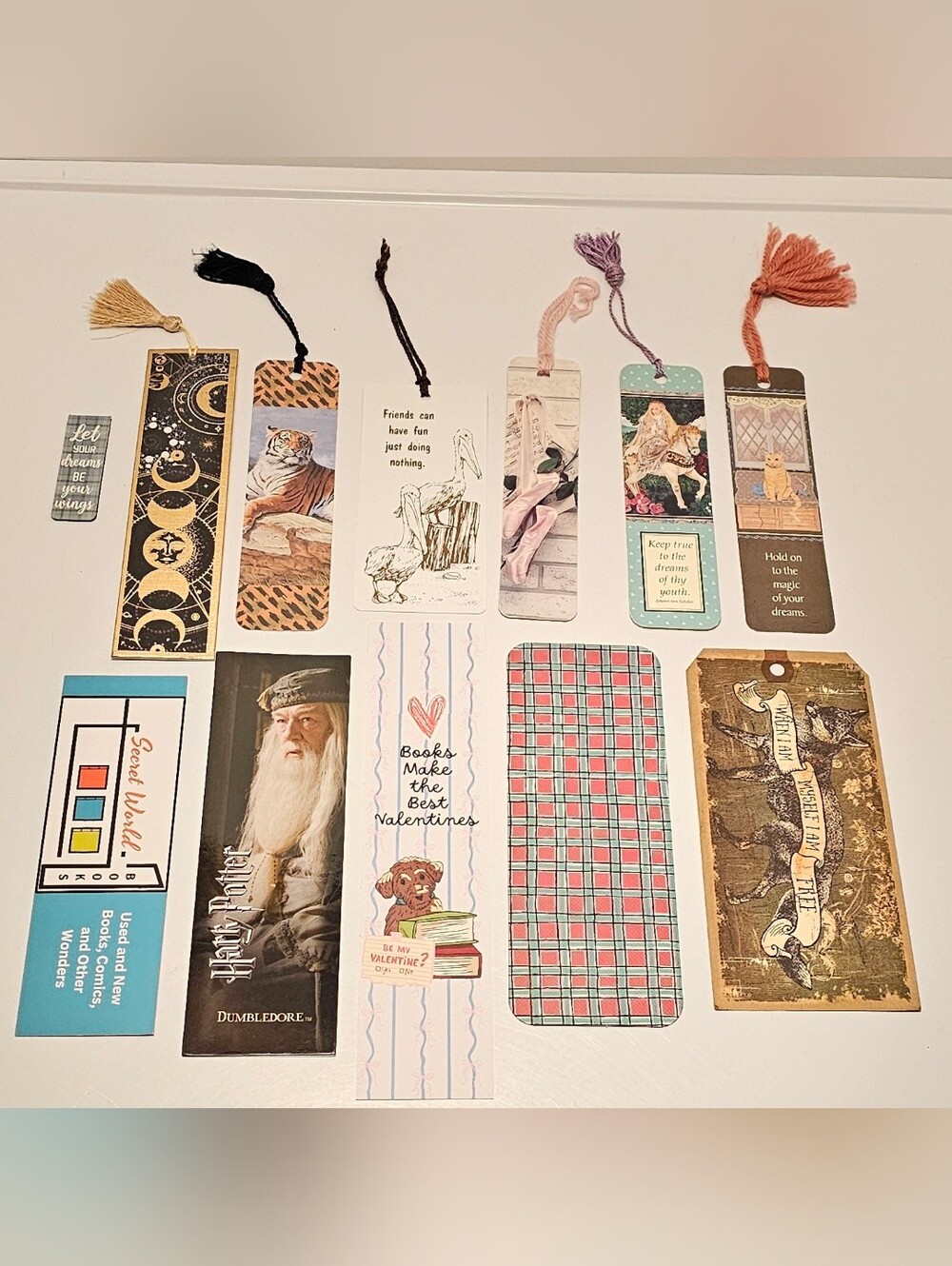 12 Bookmark Collection (Some New, Some Vintage)